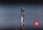 Image of Failed rocket launch explosion Cape Canaveral Florida USA, 1957, second 49 stock footage video 65675080958