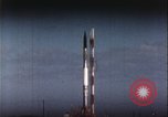 Image of Failed rocket launch explosion Cape Canaveral Florida USA, 1957, second 54 stock footage video 65675080958