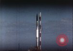 Image of Failed rocket launch explosion Cape Canaveral Florida USA, 1957, second 56 stock footage video 65675080958