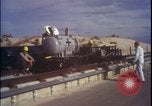 Image of rocket sled preparations New Mexico United States USA, 1960, second 38 stock footage video 65675080959