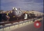 Image of rocket sled preparations New Mexico United States USA, 1960, second 46 stock footage video 65675080959