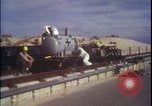 Image of rocket sled preparations New Mexico United States USA, 1960, second 48 stock footage video 65675080959