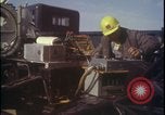 Image of rocket sled preparations New Mexico United States USA, 1960, second 51 stock footage video 65675080959