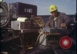 Image of rocket sled preparations New Mexico United States USA, 1960, second 52 stock footage video 65675080959