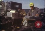 Image of rocket sled preparations New Mexico United States USA, 1960, second 53 stock footage video 65675080959
