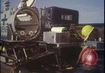 Image of rocket sled preparations New Mexico United States USA, 1960, second 56 stock footage video 65675080959
