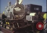 Image of rocket sled preparations New Mexico United States USA, 1960, second 57 stock footage video 65675080959