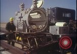 Image of rocket sled preparations New Mexico United States USA, 1960, second 59 stock footage video 65675080959
