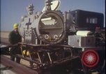 Image of rocket sled preparations New Mexico United States USA, 1960, second 60 stock footage video 65675080959