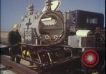 Image of rocket sled preparations New Mexico United States USA, 1960, second 61 stock footage video 65675080959