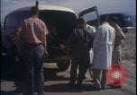 Image of chimpanzee rocket sled testing preparations New Mexico United States USA, 1960, second 11 stock footage video 65675080960
