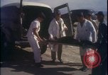 Image of chimpanzee rocket sled testing preparations New Mexico United States USA, 1960, second 19 stock footage video 65675080960
