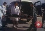 Image of chimpanzee rocket sled testing preparations New Mexico United States USA, 1960, second 24 stock footage video 65675080960