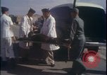 Image of chimpanzee rocket sled testing preparations New Mexico United States USA, 1960, second 25 stock footage video 65675080960