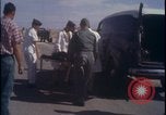Image of chimpanzee rocket sled testing preparations New Mexico United States USA, 1960, second 27 stock footage video 65675080960