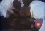 Image of chimpanzee rocket sled testing preparations New Mexico United States USA, 1960, second 44 stock footage video 65675080960