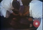 Image of chimpanzee rocket sled testing preparations New Mexico United States USA, 1960, second 46 stock footage video 65675080960