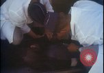 Image of chimpanzee rocket sled testing preparations New Mexico United States USA, 1960, second 47 stock footage video 65675080960