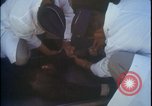 Image of chimpanzee rocket sled testing preparations New Mexico United States USA, 1960, second 50 stock footage video 65675080960