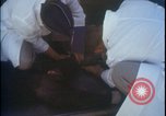 Image of chimpanzee rocket sled testing preparations New Mexico United States USA, 1960, second 52 stock footage video 65675080960