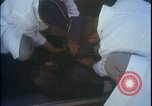 Image of chimpanzee rocket sled testing preparations New Mexico United States USA, 1960, second 58 stock footage video 65675080960