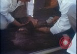 Image of chimpanzee rocket sled testing preparations New Mexico United States USA, 1960, second 59 stock footage video 65675080960
