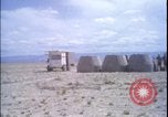 Image préparatifs de lancement du traîneau à fusée New Mexico United States USA, 1960, de la seconde 1 séquences d'archives historiques vidéo 65675080961