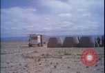 Image préparatifs de lancement du traîneau à fusée New Mexico United States USA, 1960, de la seconde 7 séquences d'archives historiques vidéo 65675080961