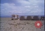 Image préparatifs de lancement du traîneau à fusée New Mexico United States USA, 1960, de la seconde 8 séquences d'archives historiques vidéo 65675080961