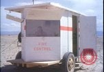 Image préparatifs de lancement du traîneau à fusée New Mexico United States USA, 1960, de la seconde 10 séquences d'archives historiques vidéo 65675080961