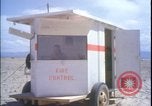 Image préparatifs de lancement du traîneau à fusée New Mexico United States USA, 1960, de la seconde 17 séquences d'archives historiques vidéo 65675080961
