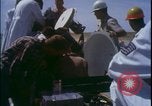 Image préparatifs de lancement du traîneau à fusée New Mexico United States USA, 1960, de la seconde 42 séquences d'archives historiques vidéo 65675080961