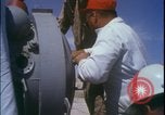 Image préparatifs de lancement du traîneau à fusée New Mexico United States USA, 1960, de la seconde 47 séquences d'archives historiques vidéo 65675080961