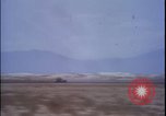 Image Essai de traîneau à fusée pour chimpanzés New Mexico United States USA, 1960, de la seconde 23 séquences d'archives historiques vidéo 65675080962