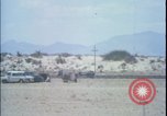 Image Essai de traîneau à fusée pour chimpanzés New Mexico United States USA, 1960, de la seconde 41 séquences d'archives historiques vidéo 65675080962