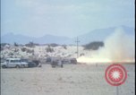 Image Essai de traîneau à fusée pour chimpanzés New Mexico United States USA, 1960, de la seconde 45 séquences d'archives historiques vidéo 65675080962