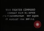 Image of aircraft strafes train Europe, 1944, second 1 stock footage video 65675080965