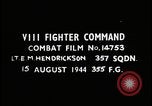 Image of aircraft strafes train Europe, 1944, second 3 stock footage video 65675080965