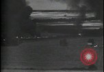 Image of aircraft strafing train and building Europe, 1877, second 28 stock footage video 65675080966