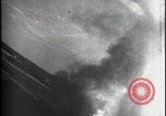 Image of aircraft strafing train and building Europe, 1877, second 49 stock footage video 65675080966