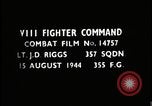 Image of aerial assault of train Europe, 1944, second 1 stock footage video 65675080967
