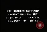Image of aerial assault of train Europe, 1944, second 3 stock footage video 65675080967