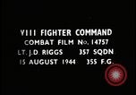 Image of aerial assault of train Europe, 1944, second 4 stock footage video 65675080967