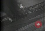 Image of aerial assault of train Europe, 1944, second 49 stock footage video 65675080967