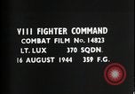 Image of Fighter air and ground combat Europe, 1944, second 1 stock footage video 65675080969