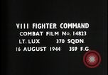 Image of Fighter air and ground combat Europe, 1944, second 4 stock footage video 65675080969