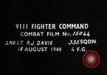 Image of Fighter air and ground combat Europe, 1944, second 51 stock footage video 65675080969