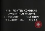 Image of US Army Air Force ground strafe Europe, 1944, second 3 stock footage video 65675080970