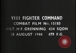 Image of airfield aerial assault Europe, 1944, second 4 stock footage video 65675080971