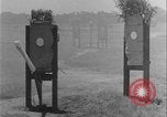 Image of US Army bayonet qualification course United States USA, 1938, second 34 stock footage video 65675080972